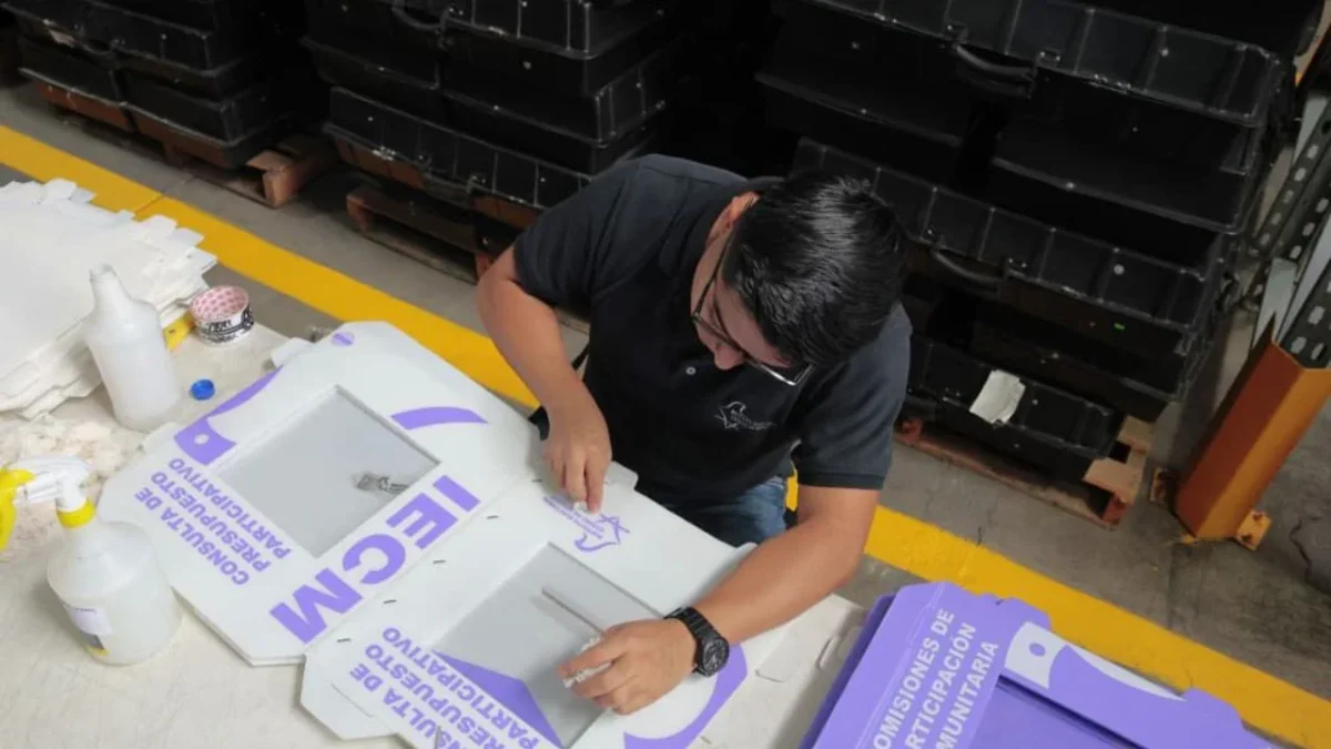 Rehabilita IECM 37 mil materiales electorales rumbo a 2027