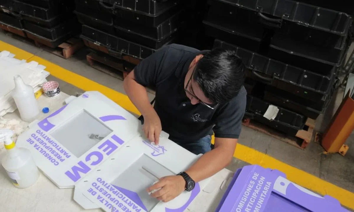 Rehabilita IECM 37 mil materiales electorales rumbo a 2027