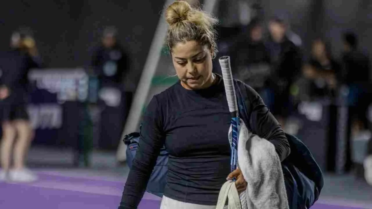 En su debut, Renata Zarazúa se va del torneo de singles del Mérida Open 2026.