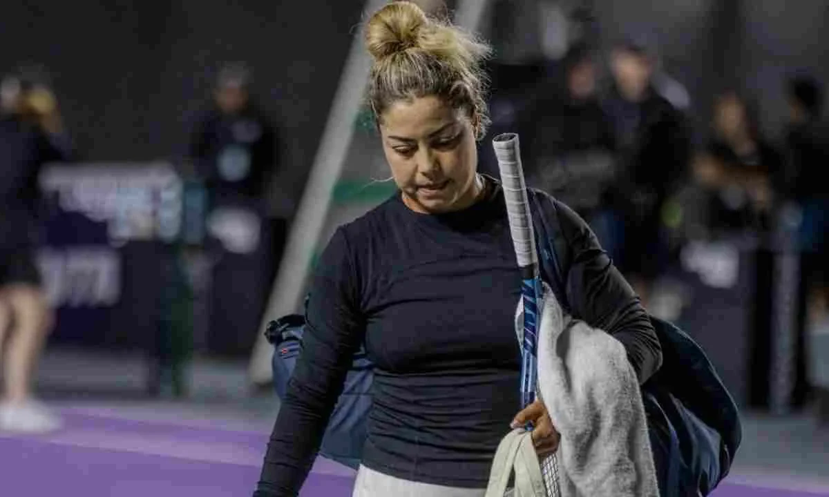 En su debut, Renata Zarazúa se va del torneo de singles del Mérida Open 2026.