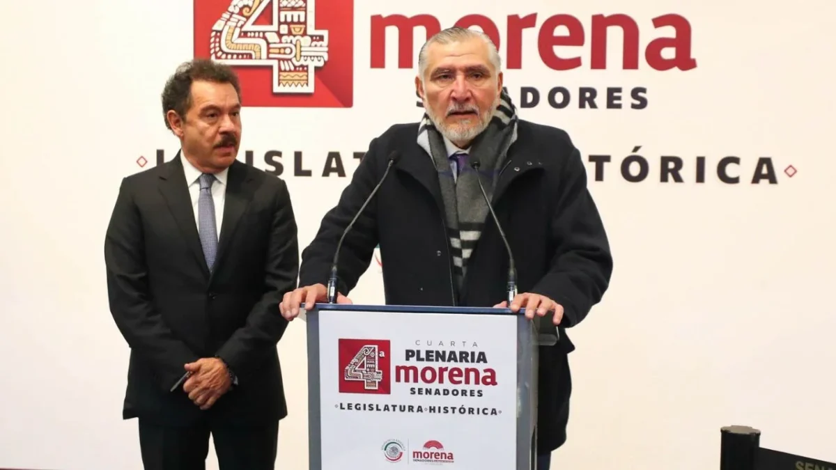 Alejandro Moreno, líder del PRI, aseguró que la salida de Adán Augusto López exhibe la división interna de Morena y su poco liderazgo.