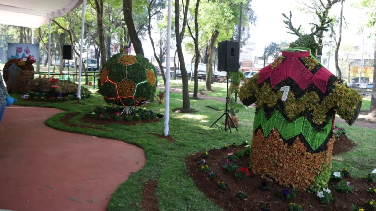 Rumbo al Mundial 2026, 90 camellones y avenidas de la Ciudad de México serán revestidas con 250 topiarios, figuras en árboles y arbustos.