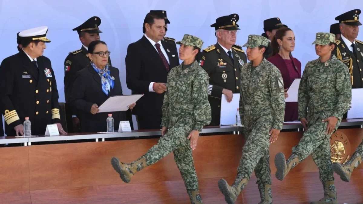 Por el 113 Aniversario del Ejército Mexicano, la secretaria de Gobernación expresó su reconocimiento a los integrantes del cuerpo castrense.