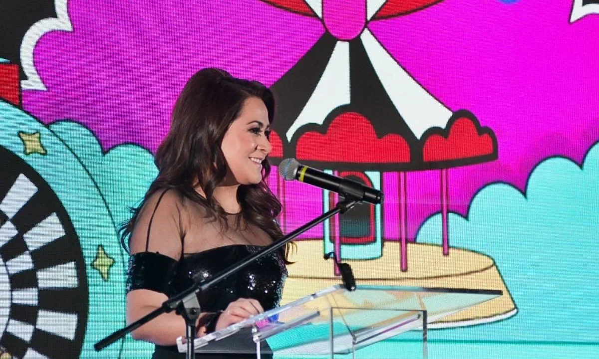 La gobernadora de Aguascalientes, Tere Jiménez, presenta desde el Colegio de San Ildefonso el Programa General de la edición 198 de la Feria Nacional de San Marcos.