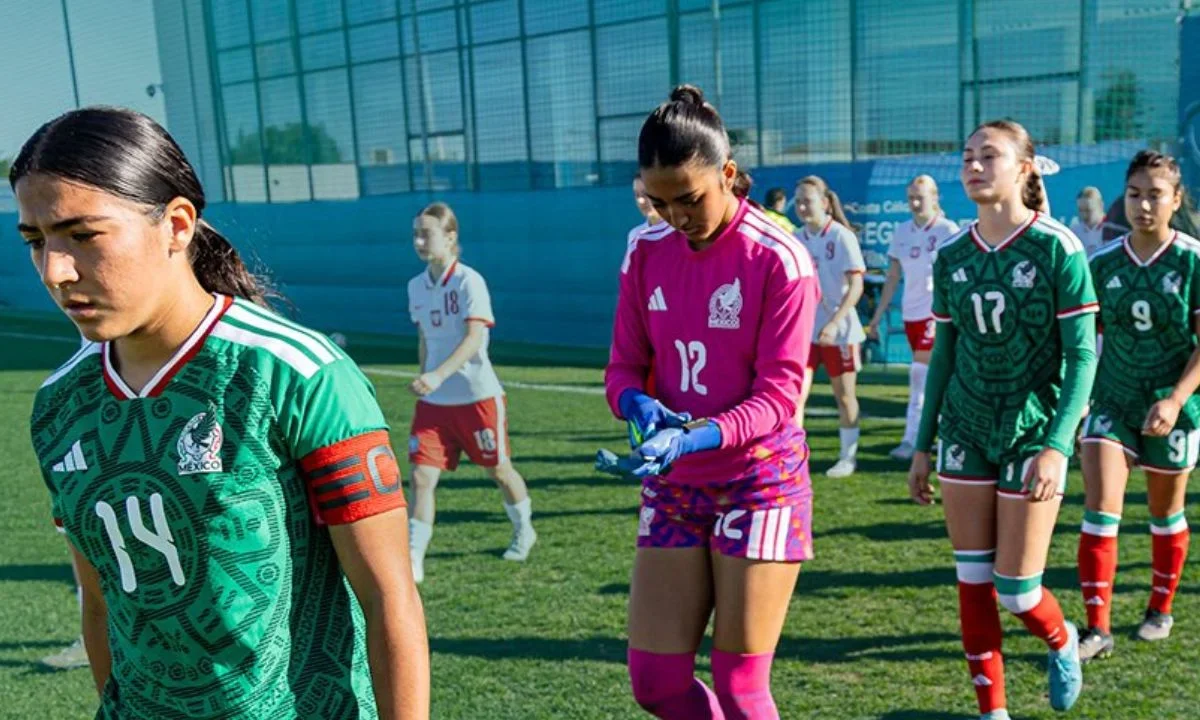 La directora técnica de la Selección de México Femenil Sub-23, Vanesa Martínez, dio a conocer la convocatoria para gira en EU.