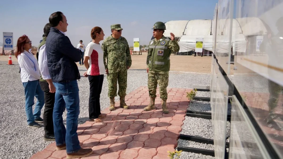 Sheinbaum resaltó que el nuevo hospital del IMSS en Saltillo contará con 49 especialidades médicas para 2.5 millones de derechohabientes.
