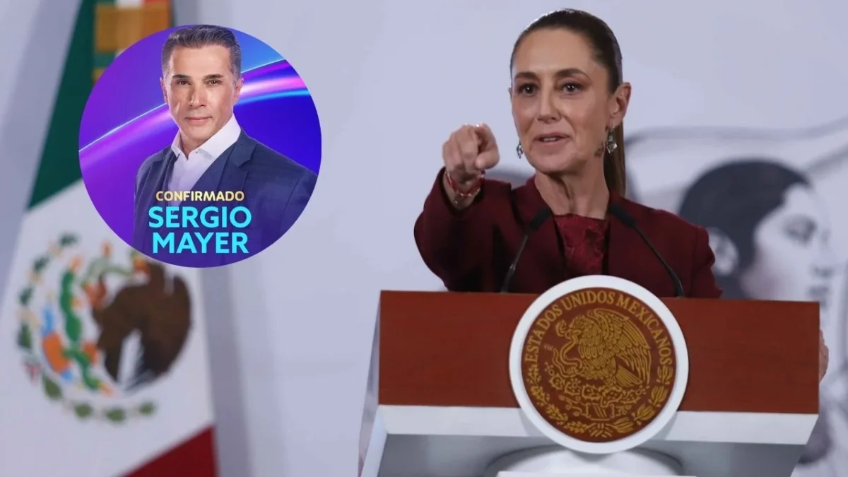 La presidenta habló sobre la licencia que solicitó el diputado Sergio Mayer para unirse a La Casa de los Famosos, reality de Telemundo.