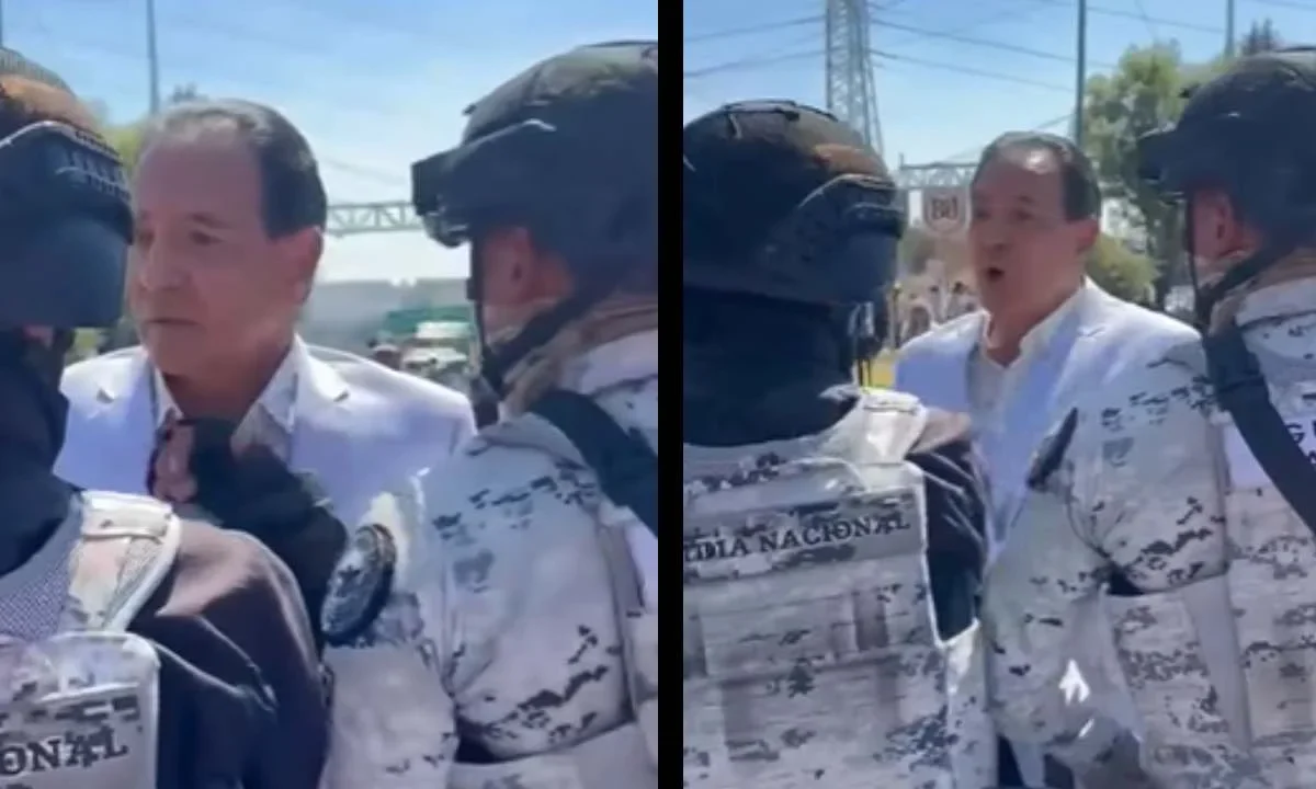 Usuarios en redes sociales apodaron a Carlos Madrazo como #LordRegidor, luego de que intentó retirar una manifestación en Atizapán de Zaragoza.