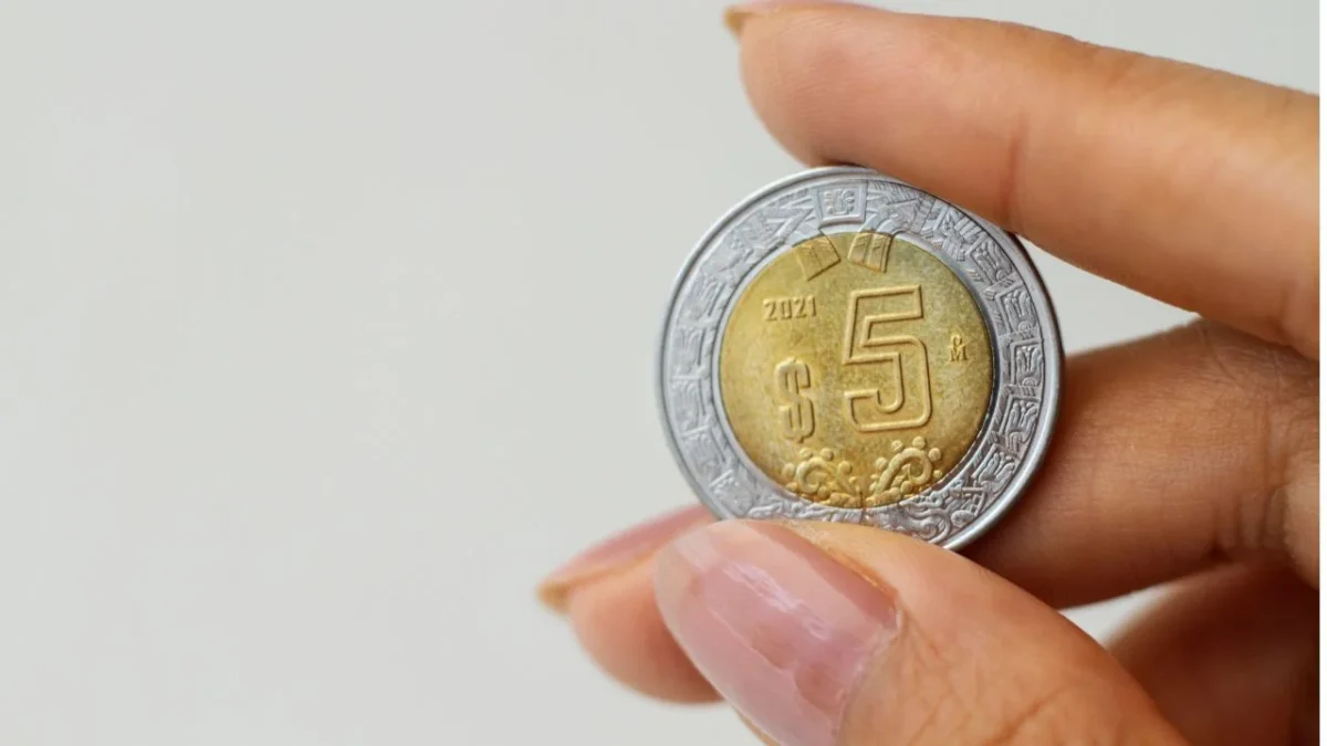 El peso cerró la sesión con una ligera depreciación de 0.03% o 0.4 centavos, cotizando alrededor de 17.19 pesos por dólar.