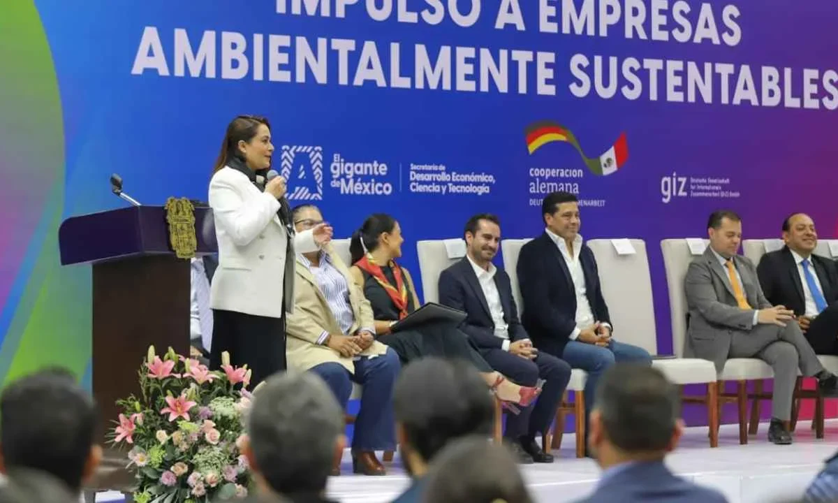La gobernadora Tere Jiménez hace alianza con Alemania para fortalecer a las Mipymes de Aguascalientes