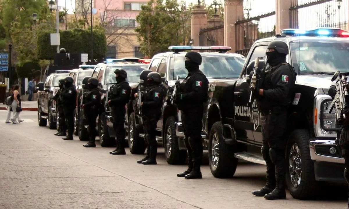 Elementos de la Policía de Jalisco realizan supervisión y recorridos de vigilancia en el municipio de Tequila.