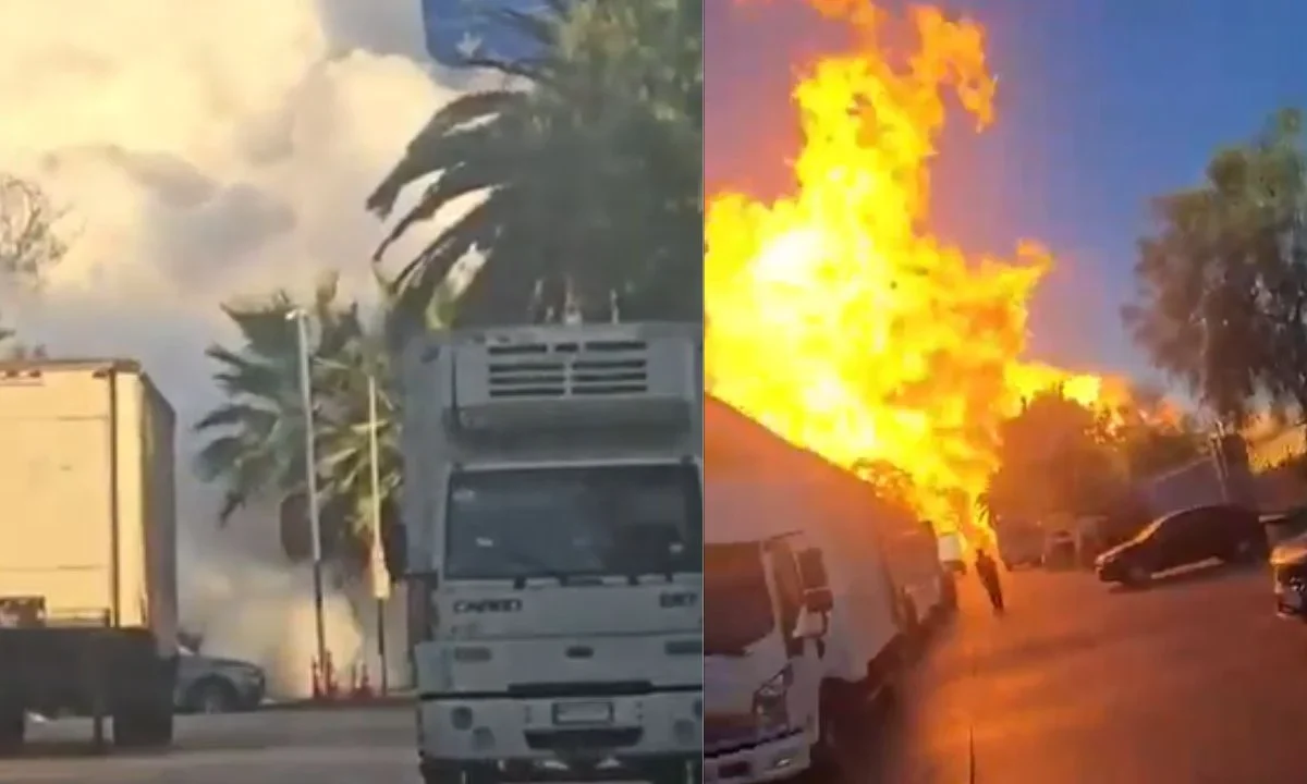 Camión que transportaba gas explotó en Santiago, Chile, dejando al menos tres fallecidos y diez heridos, según reportaron las autoridades.