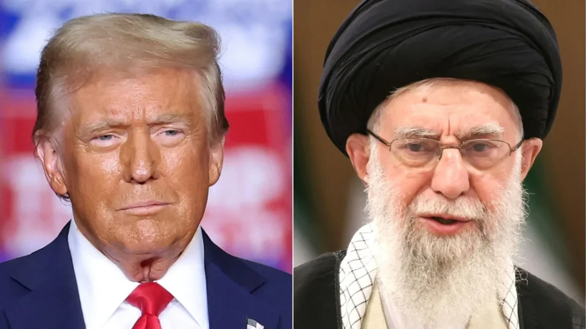 Trump y Jamenei, en ruta de colisión por el tema nuclear.