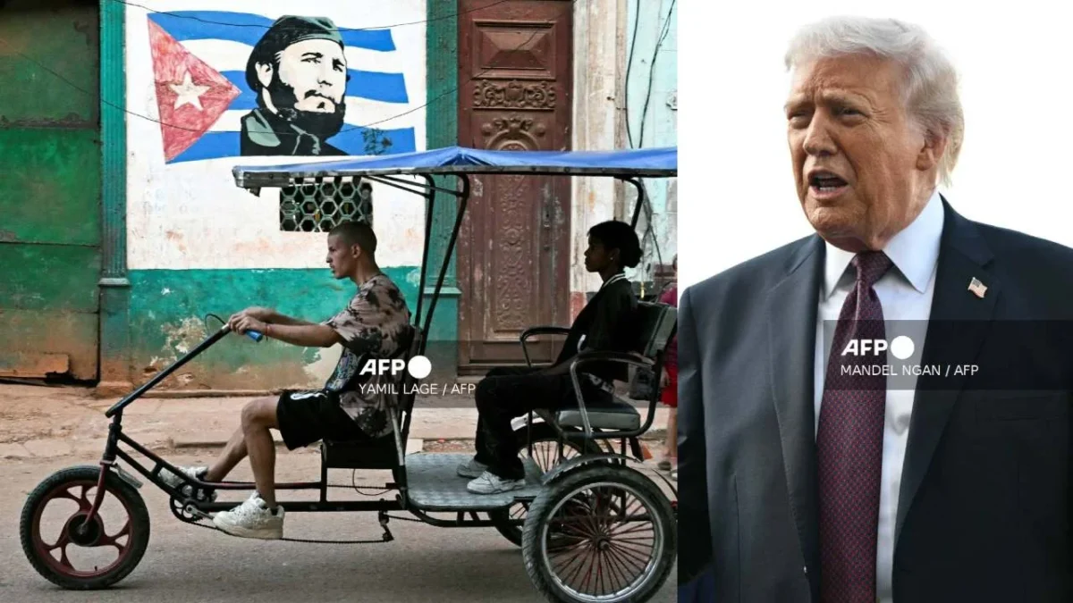El presidente de Estados Unidos, Donald Trump, estudia una "toma de control amistosa" de Cuba.