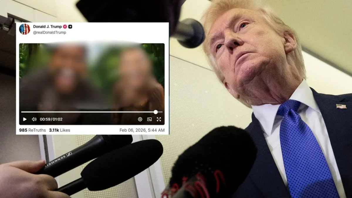 Donald Trump se deslindó de la publicación contra Barack y Michelle Obama, sin embargo, se realizó en su perfil verificado de Truth Social.