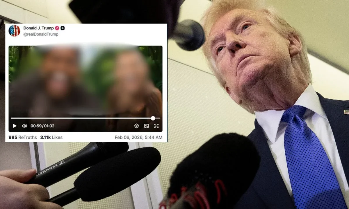Donald Trump se deslindó de la publicación contra Barack y Michelle Obama, sin embargo, se realizó en su perfil verificado de Truth Social.