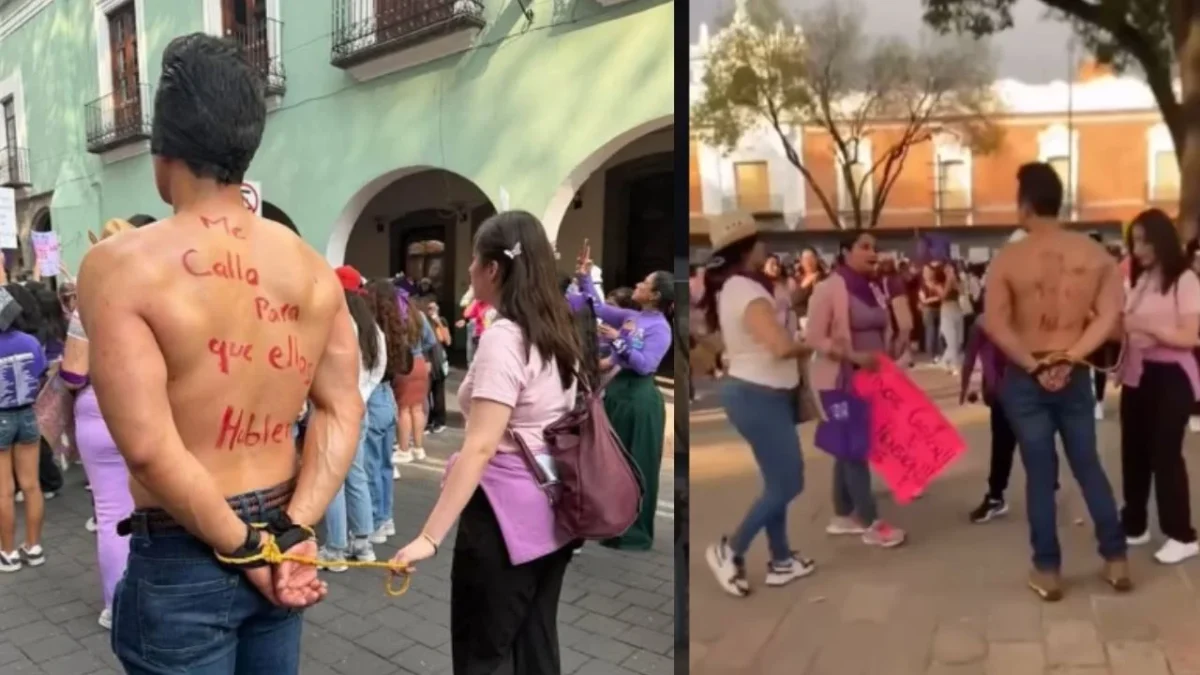 De aliade a deudore: funan a hombre que salió a marchar con su novia en el 8M