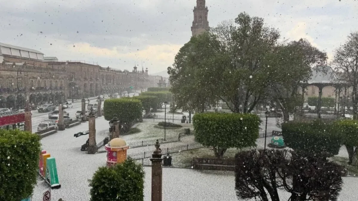 Granizadas sorprenden a los habitantes de Veracruz, Jalisco y Michoacán
