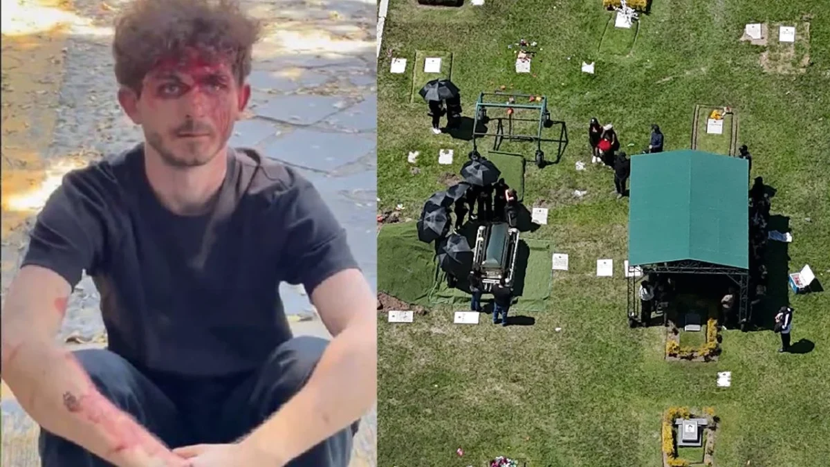 Italiano es golpeado por presuntamente fotografiar sepelio de 'El Mencho'