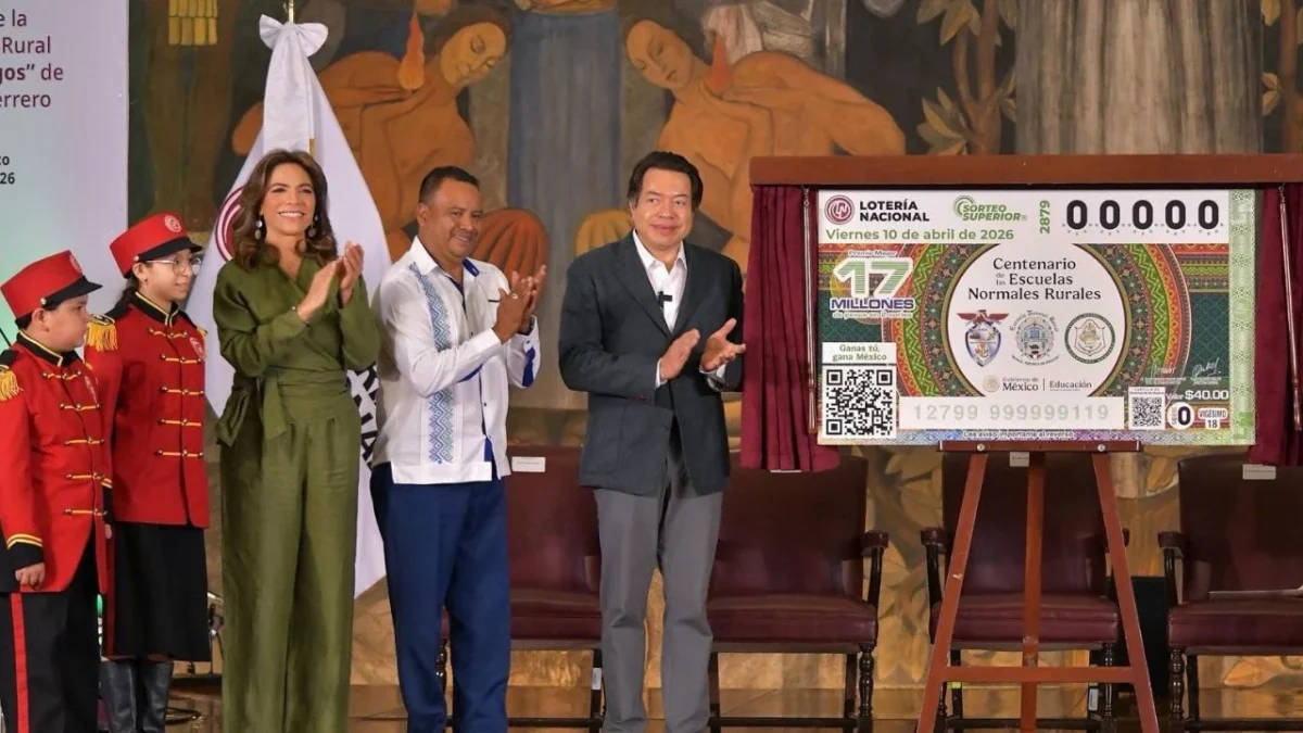 Lanzan billete de Lotería en honor a normal de Ayotzinapa