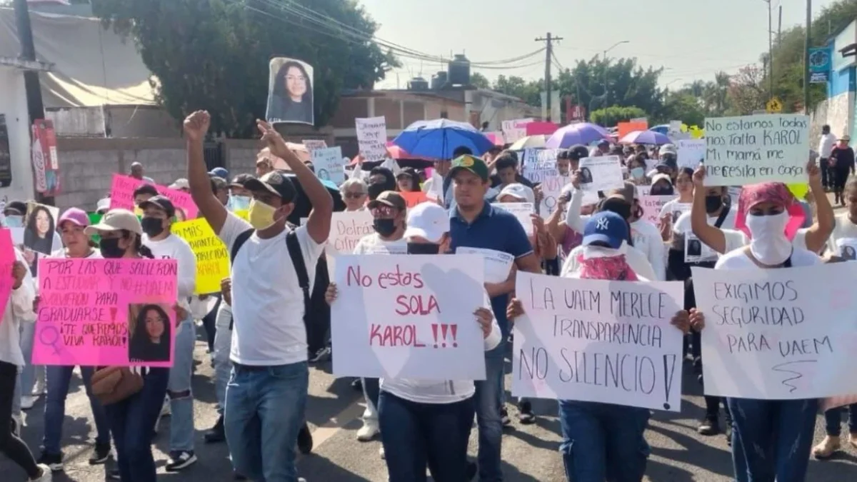 Por la desaparición de otra alumna de la UAEM cierran la vía Alpuyeca-Grutas