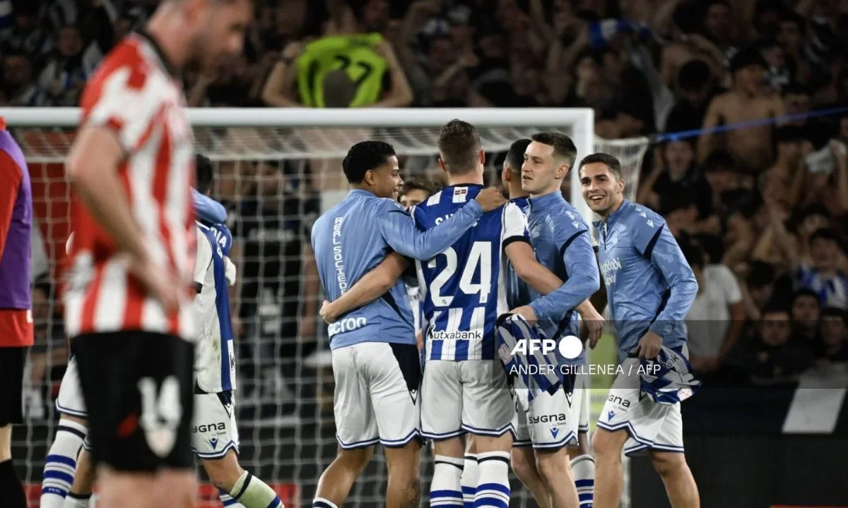 Real Sociedad supera el derbi vasco y jugará final de Copa ante el Atlético