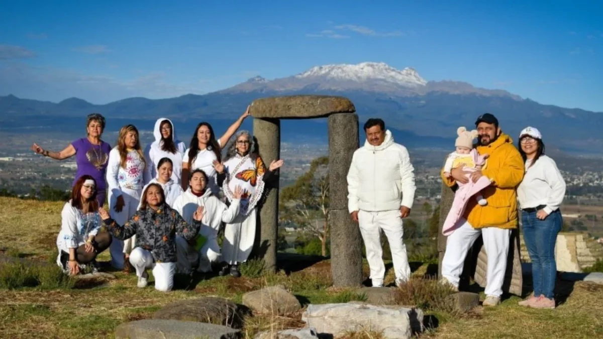 Reciben el Equinoccio de Primavera en la zona arqueológica de Cacaxtla-Xochitécatl