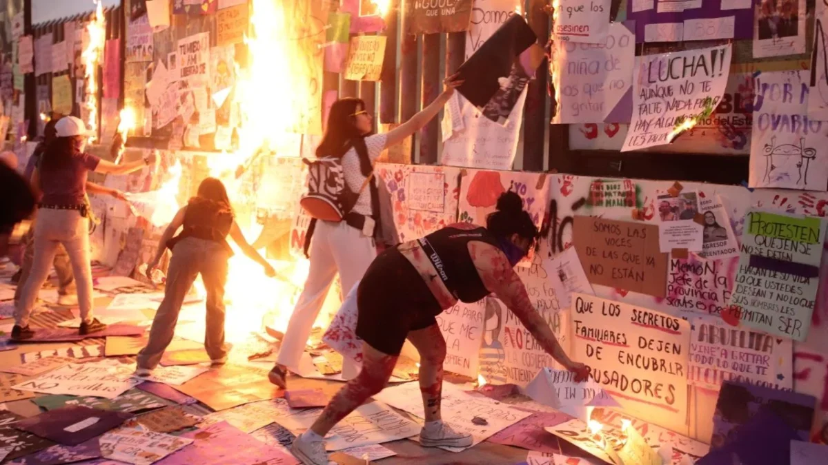 Tras 8M, reportan detenciones y ataques contra manifestantes en Campeche, Guanajuato y Querétaro