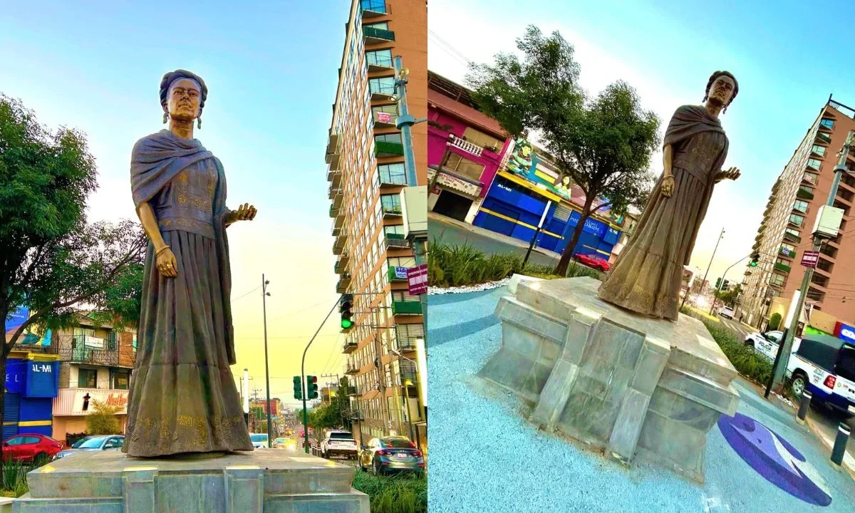 Como parte de los preparativos del Mundial 2026, la alcaldía Coyoacán abrió al público la estatua de la pintora Frida Kahlo.