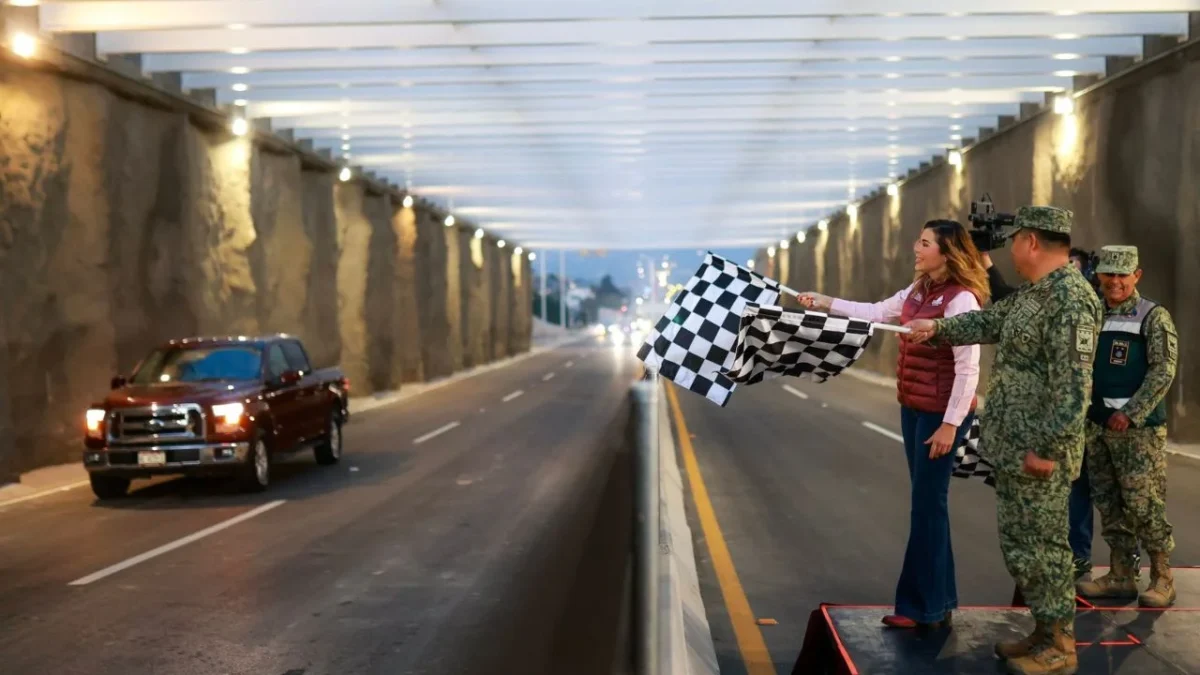 Atestigua Sheinbaum inauguración de viaducto elevado en Tijuana, BC