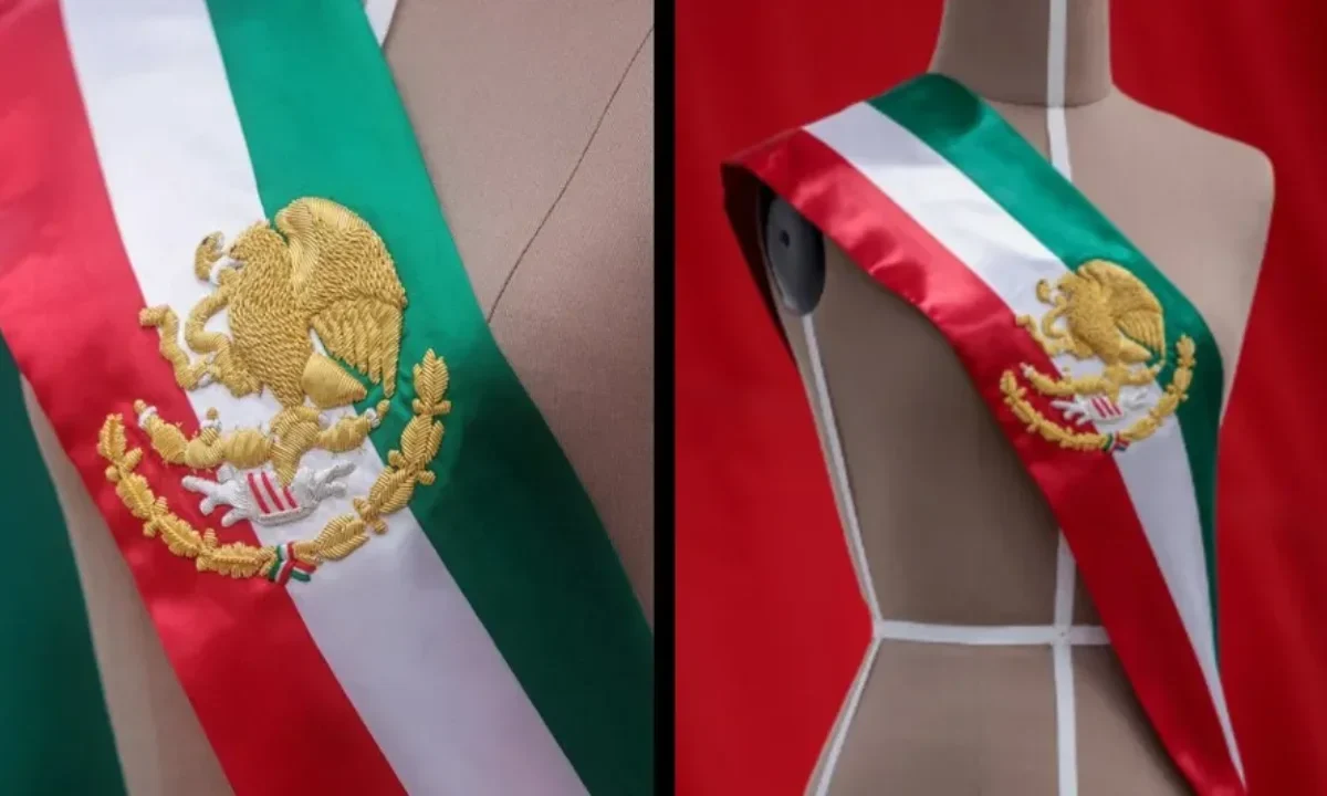 Foto: especial /banda presidencial de Claudia Sheinbaum, Presidenta de México