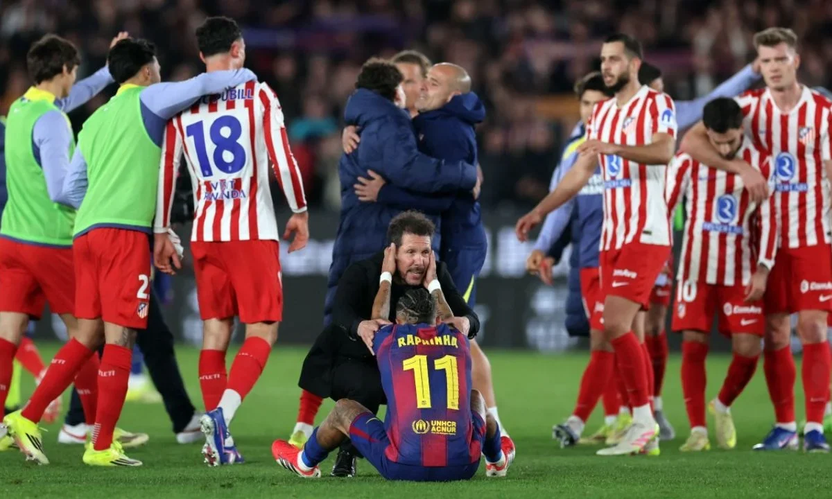 A pesar de que el Barcelona goleó al Atlético de Madrid, el cuadro colchonero avanzó a la Gran Final de la Copa del Rey.