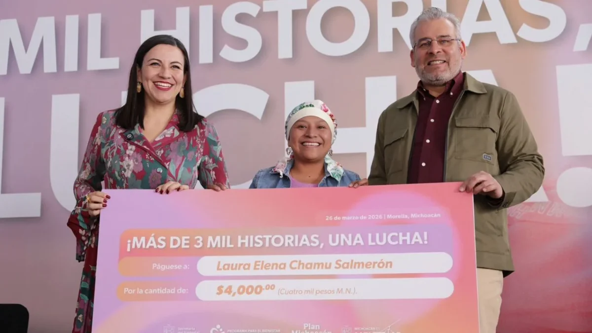 El enfoque de este programa de apoyo contra el cáncer el enfoque otorga 4 mil pesos mensuales para gastos de las pacientes.