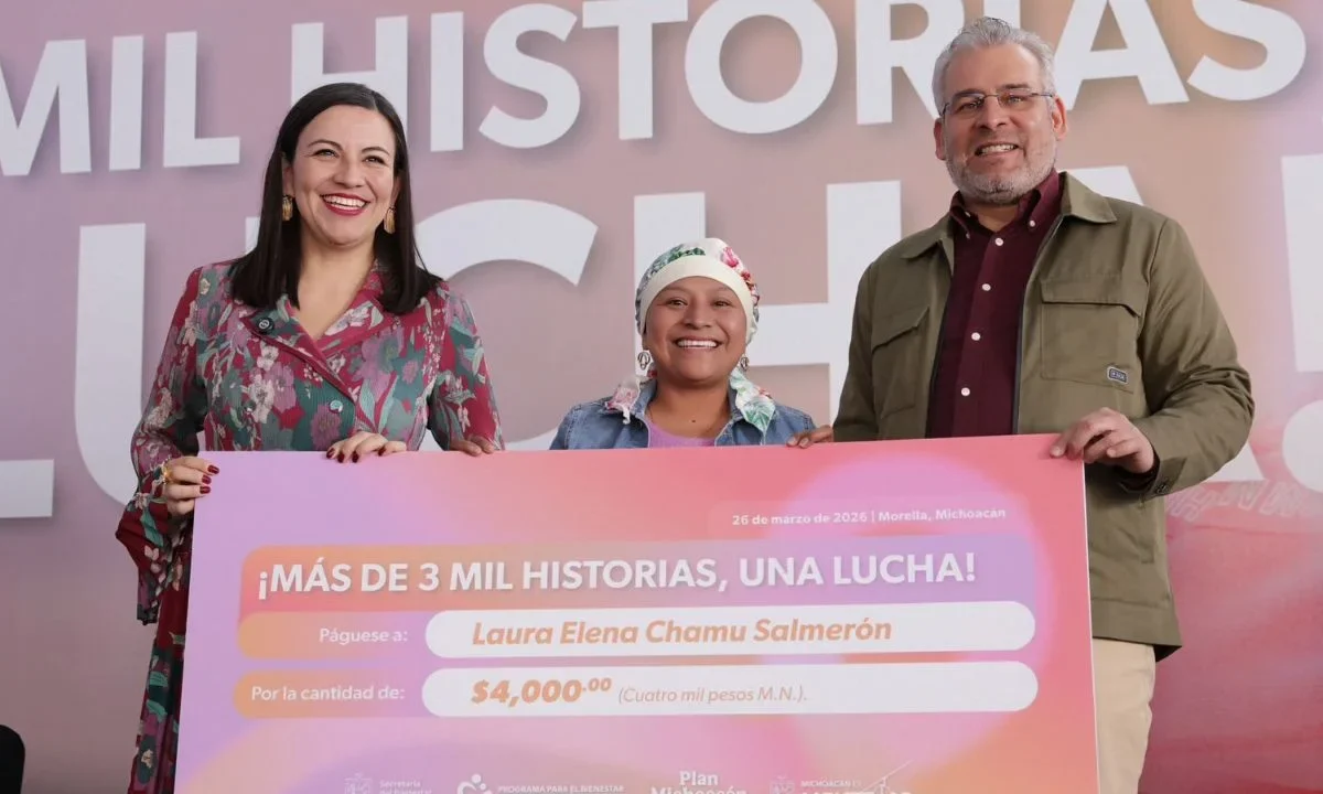 El enfoque de este programa de apoyo contra el cáncer el enfoque otorga 4 mil pesos mensuales para gastos de las pacientes.