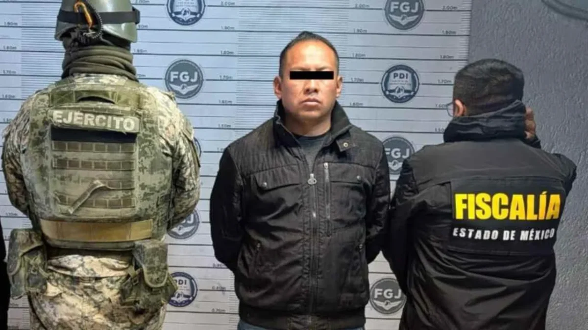 Detienen a Marco Antonio 'N', alias 'El Custodio', por el delito de extorsión en agravio de un comerciante en el municipio de Lerma.