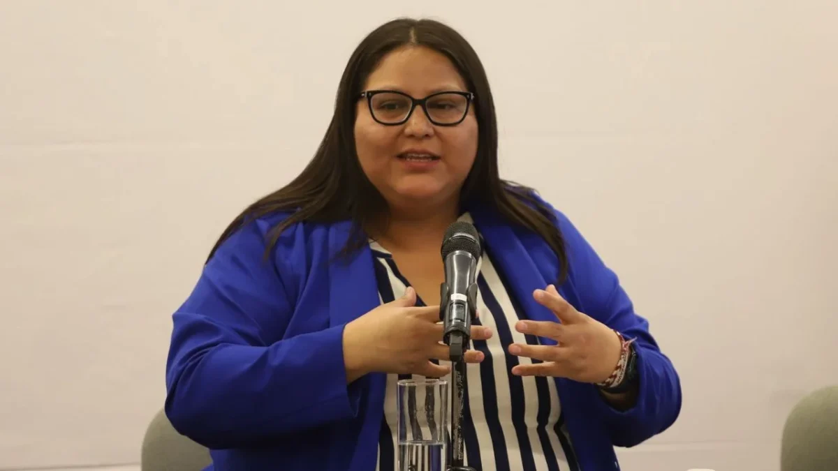Citlalli Hernández, secretaria de las mujeres, resaltó que hay solidaridad tras los feminicidios de Kimberly Ramos y Karol Toledo, de la UAEM.