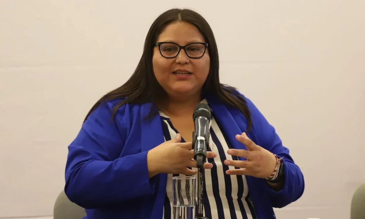 Citlalli Hernández, secretaria de las mujeres, resaltó que hay solidaridad tras los feminicidios de Kimberly Ramos y Karol Toledo, de la UAEM.