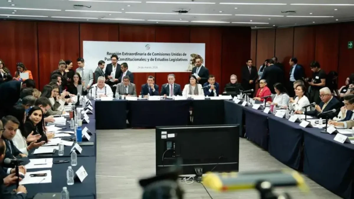 Comisión de Reforma Político Electoral alista el dictamen del Plan B con el fin de que el 8 de abril se pueda votar en San Lázaro.
