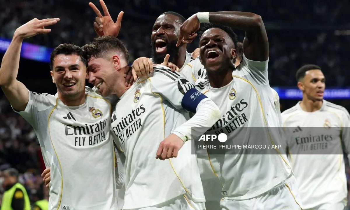 Federico Valverde marcó un hat-trick para que el Real Madrid venciera al Manchester City, en la ida de los octavos de final de la Champions League.