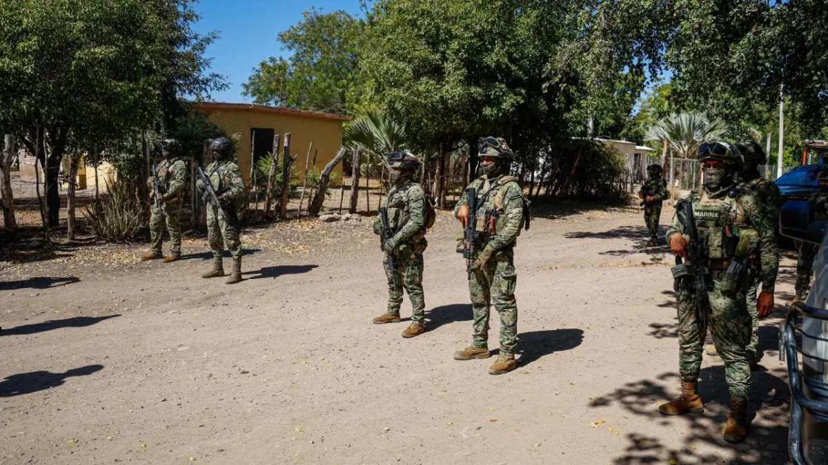 Cuatro elementos de las fuerzas federales resultaron heridos tras el enfrentamiento con 'Los Mayos' en Sinaloa.
