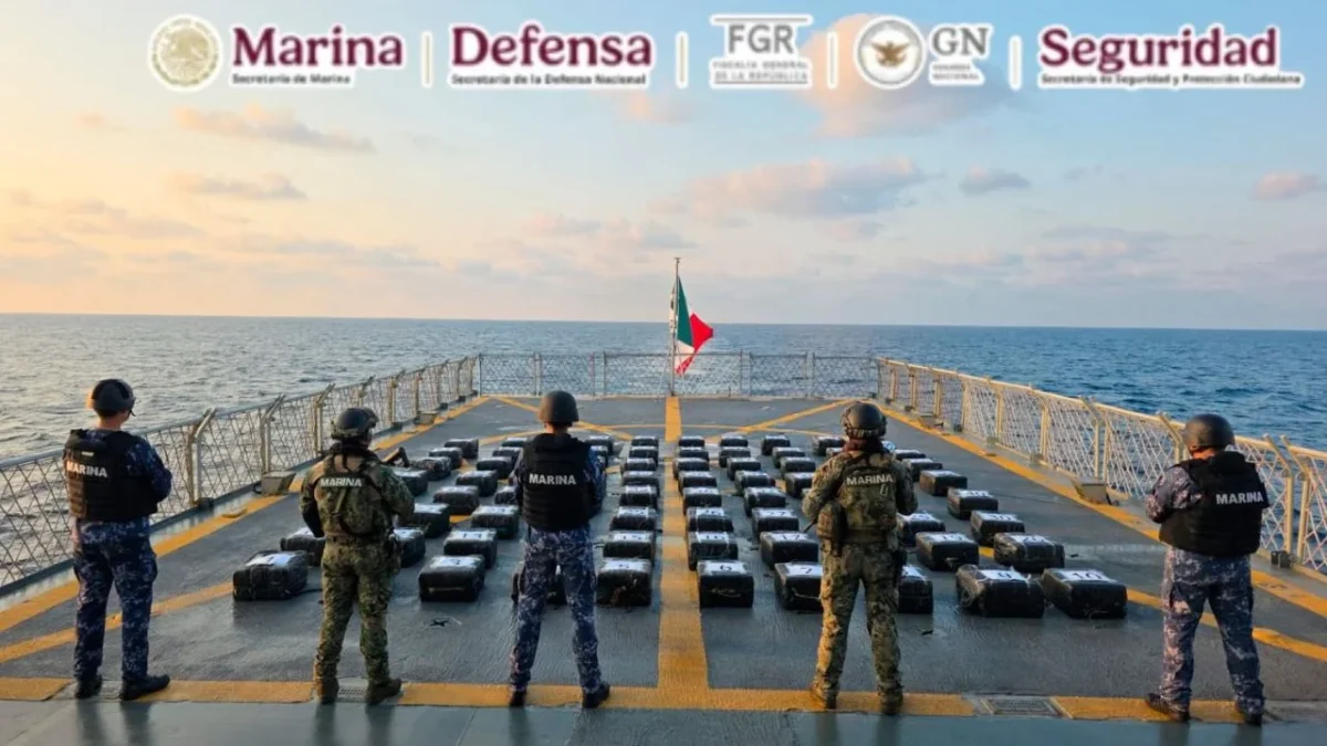 Cocaína Cártel de Sinaloa Omar García Harfuch