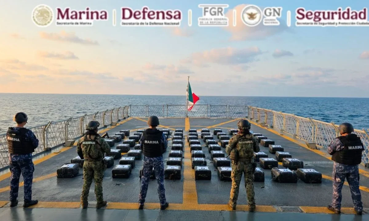 Cocaína Cártel de Sinaloa Omar García Harfuch