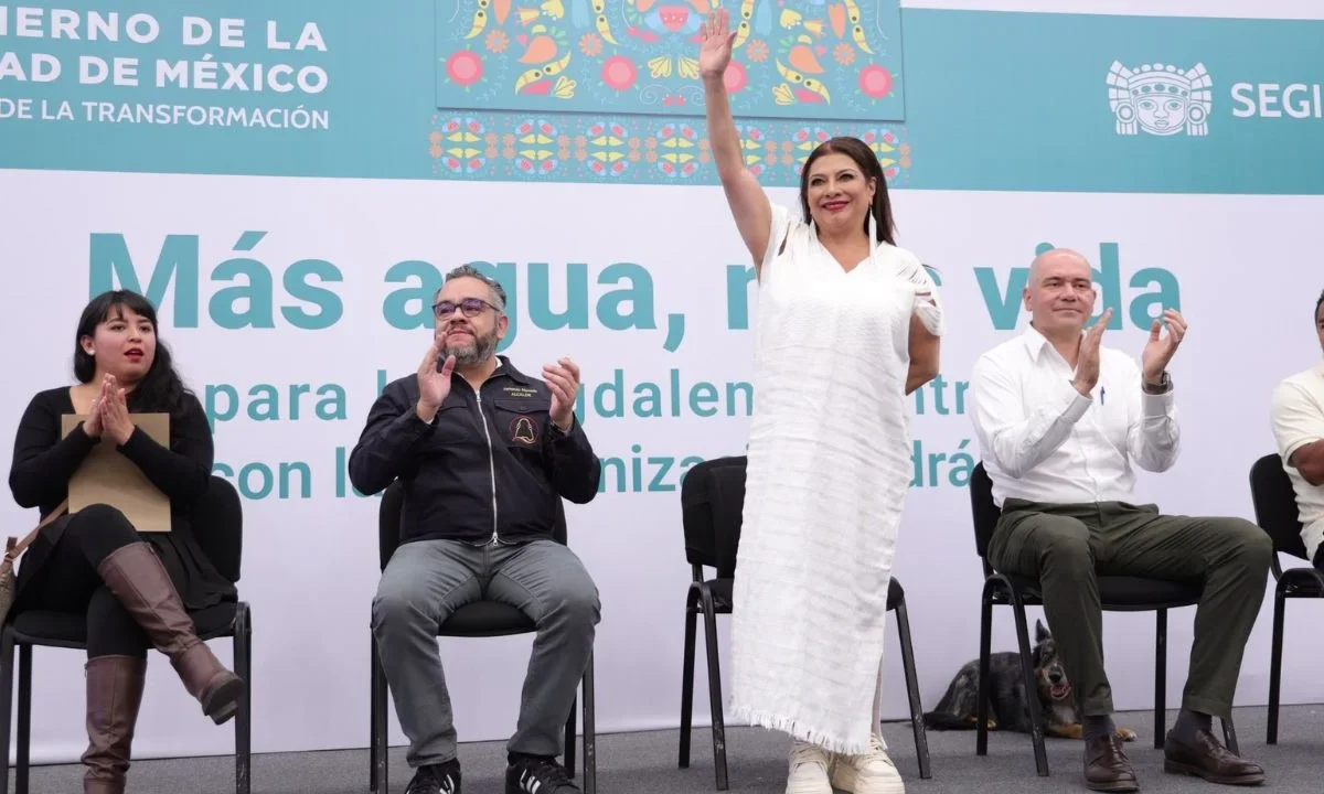El alcalde Fernando Mercado resaltó que las obras del proyecto hidráulico beneficiarán a habitantes de 20 colonias en Magdalena Contreras.