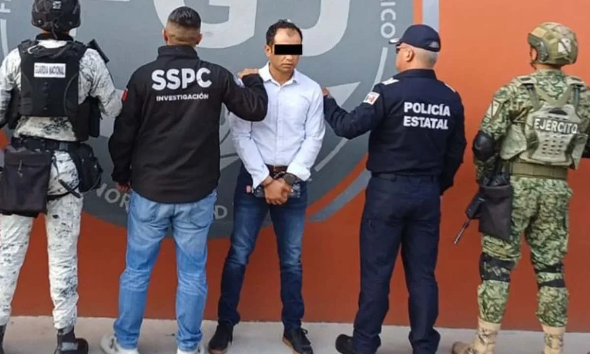 Detienen al "Comandante Callejas", líder de una célula delictiva dedicada a la extorsión y al robo a transporte.