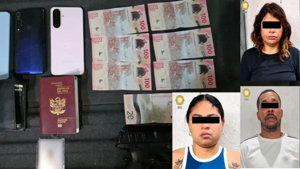 La detención de las tres personas por elementos de la SSC se dio en seguimiento a la denuncia por robo a una mujer canadiense en la Condesa.