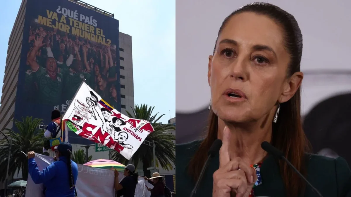 La presidenta Claudia Sheinbaum consideró innecesarias las movilizaciones y el paro de labores de 72 horas realizado por maestros de la CNTE.