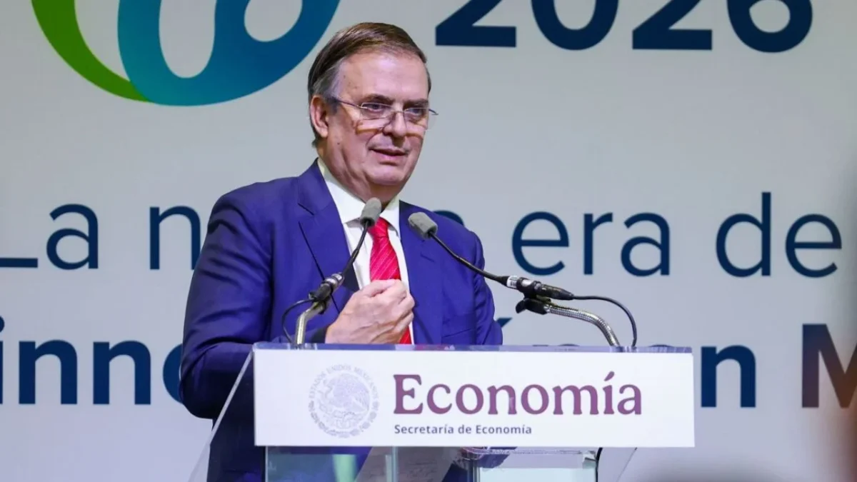 Marcelo Ebrard afirmó que los aranceles a China 'buscan establecer las mismas condiciones comerciales para todos'.