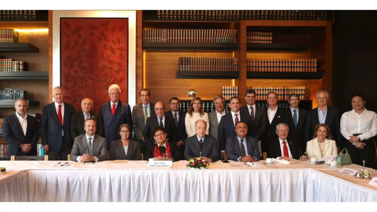 En el encuentro, la fiscal general Ernestina Godoy señaló que el país avanza en una estrategia de seguridad y gobernabilidad.