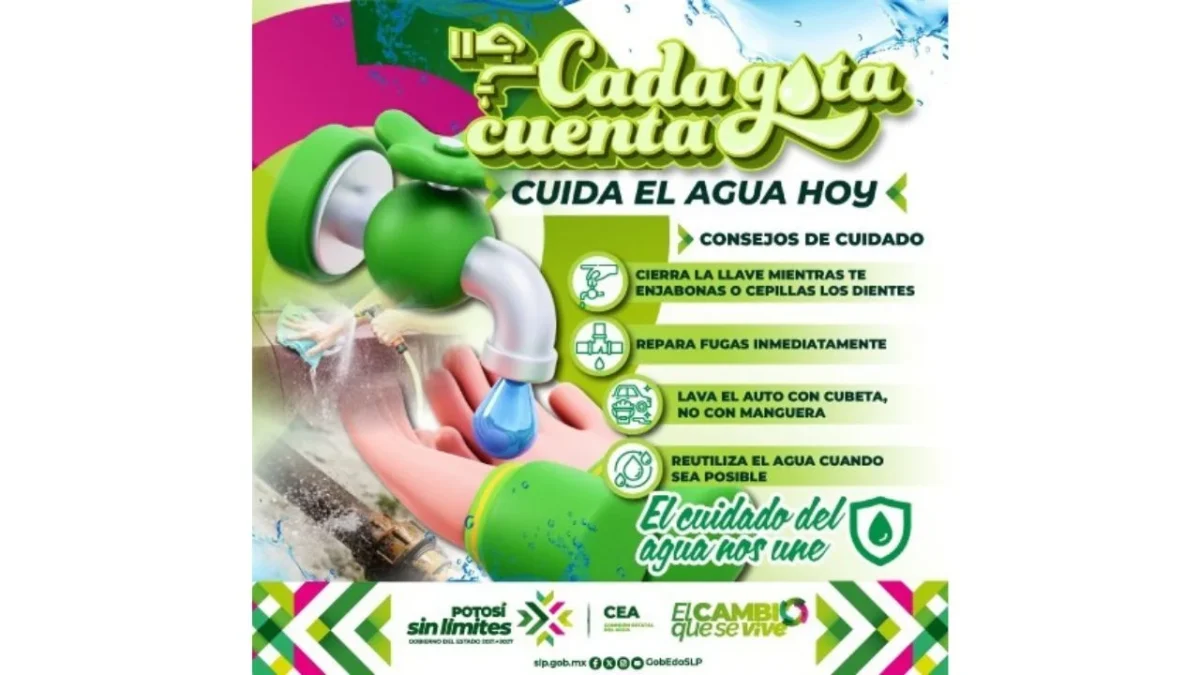 La CEA puso en marcha una campaña para promover el uso responsable del agua ante el inicio de la temporada de calor.