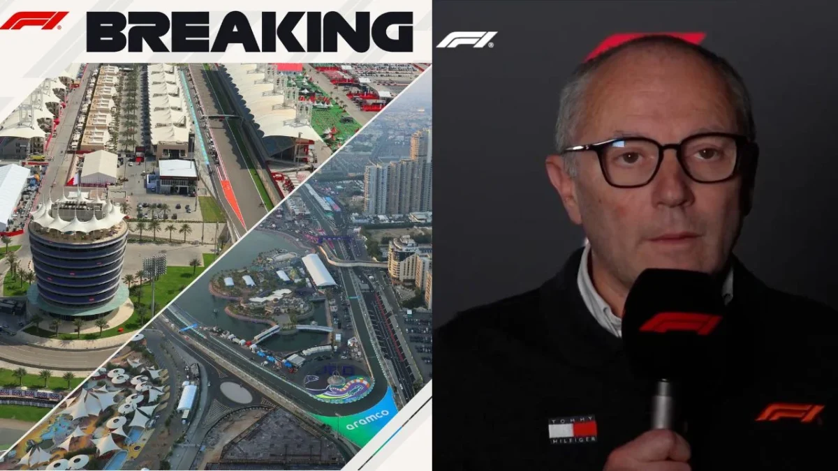 El Gran Premio de Bahrein estaba programado para el domingo 12 de abril, mientras que el GP de Arabia Saudita para el domingo 19 de abril.
